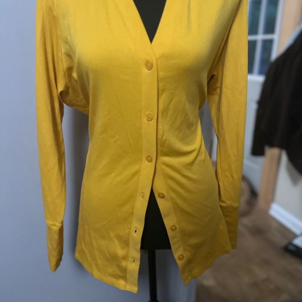 Gorgeous marigold Isaac Misraki Cardian six xl/1x