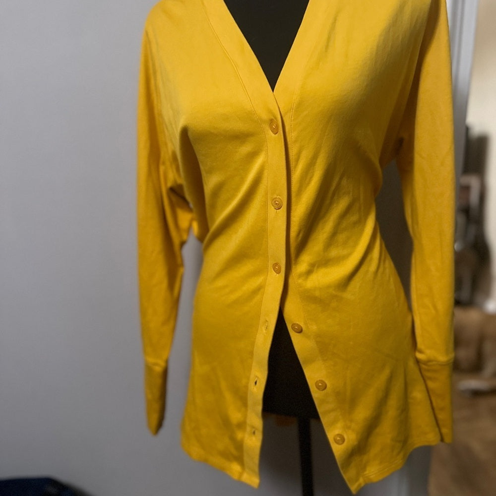 Gorgeous marigold Isaac Misraki Cardian six xl/1x