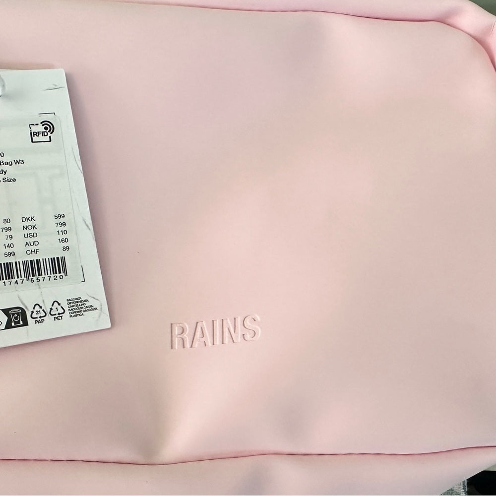 Viral RAINS box bag in Pink. $46 bottom dollar