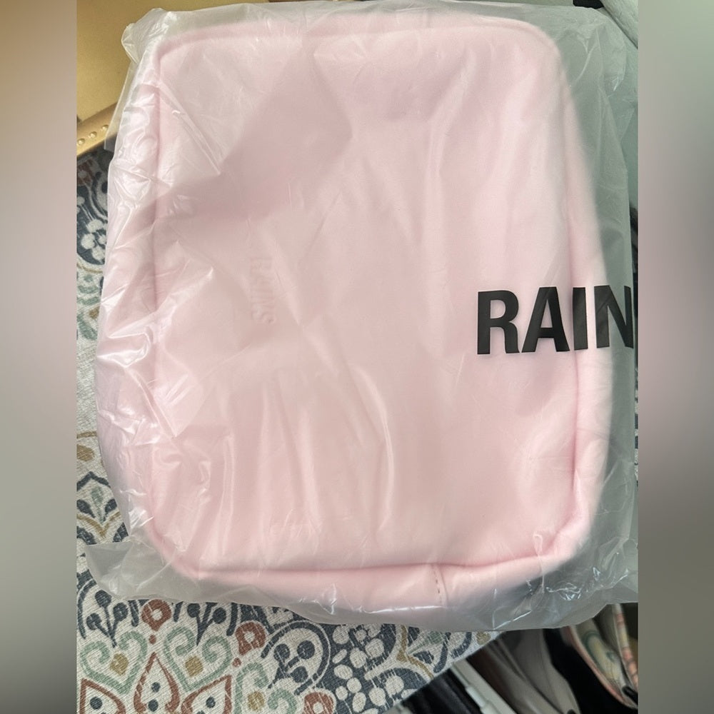 Viral RAINS box bag in Pink. $46 bottom dollar