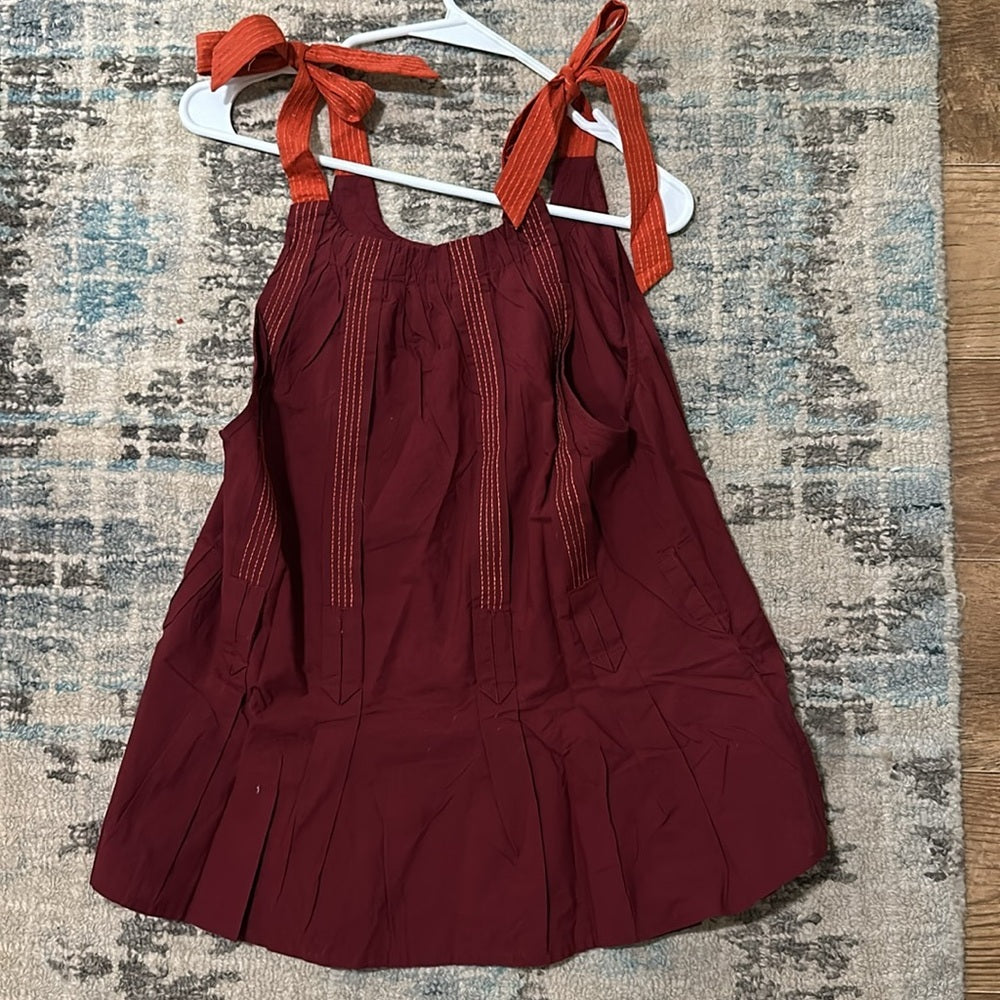 BOHO-LUXE🔥🔥🔥Bl-nk London by Anthropologie tie shoulder tank
