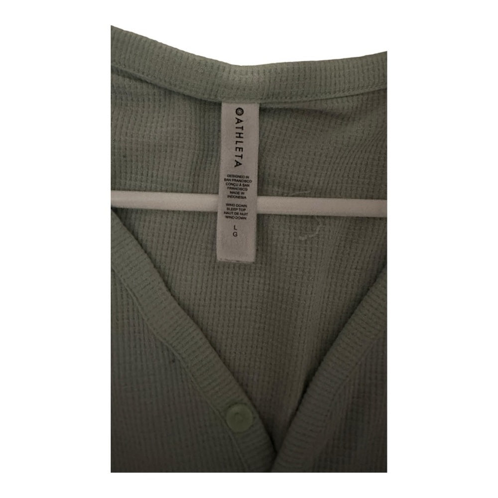 Athleta Mint Green Large Top Gently Used
