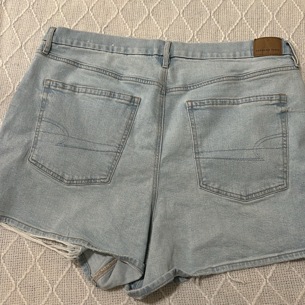 American Eagle Strigid Curvy Relaxed Shorts Size 18