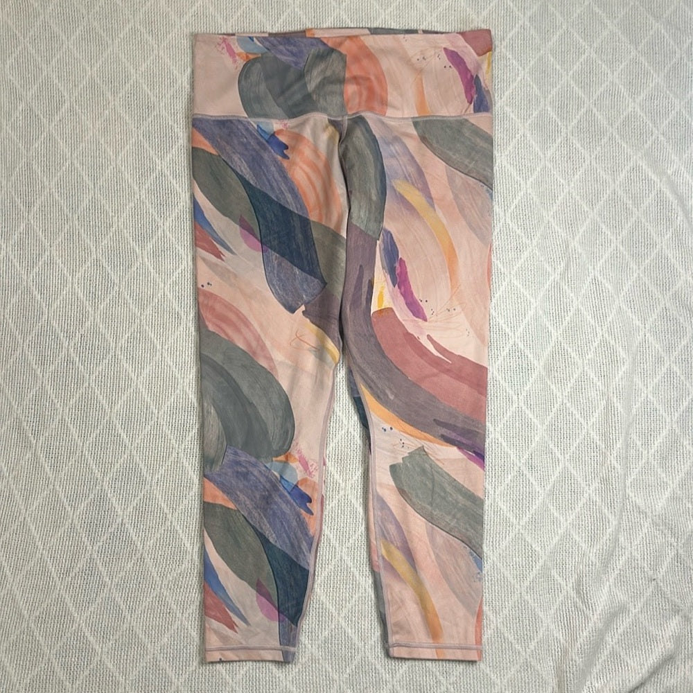Women’s Athleta Elation 7/8 Tight multi color buttery soft