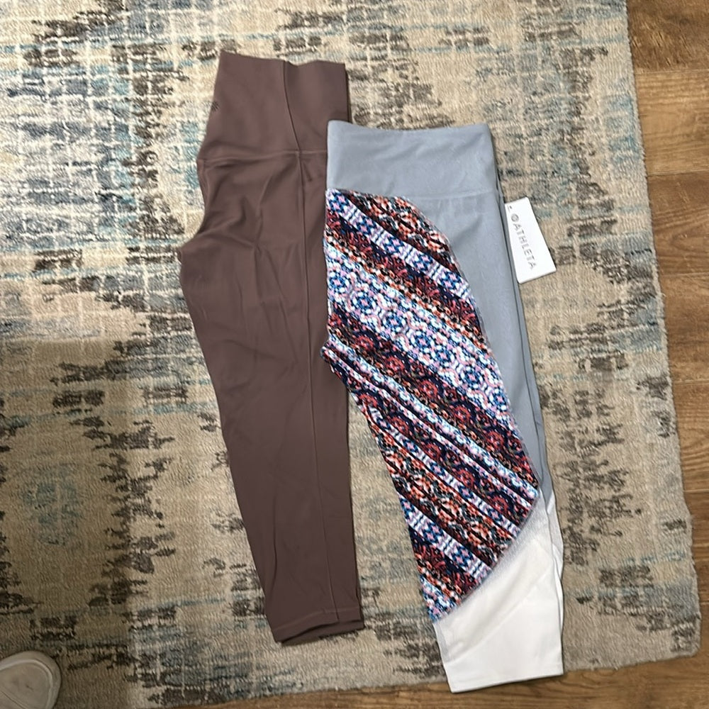 Athleta Women’s 2 PC Crop Legging Bundle Size 1X