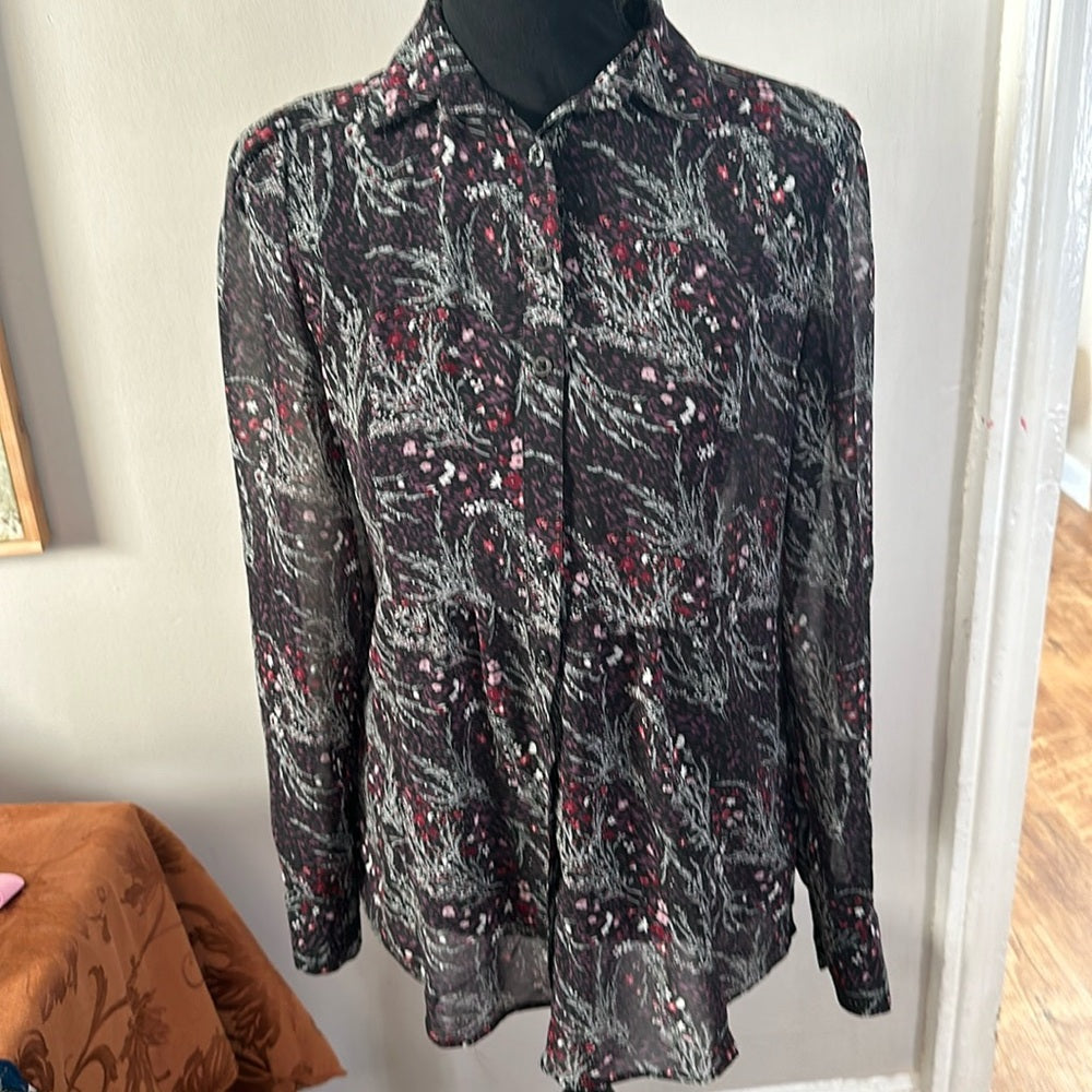 Pins and Needles Boho Floral Top Size Small will fit medium