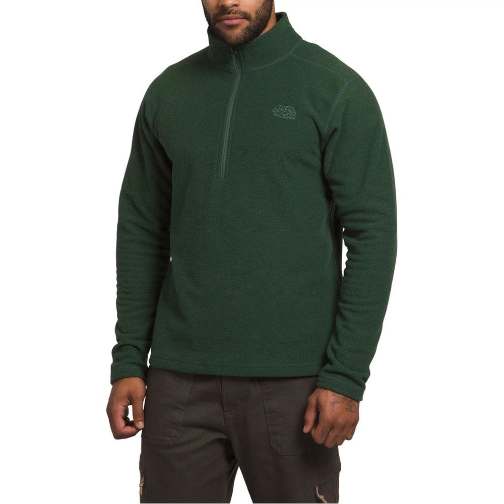 The North Face Men’s green 1/4 zip size medium