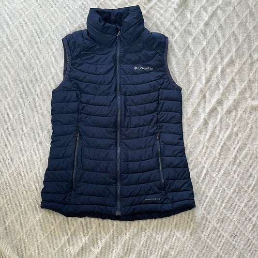 Columbia Men’s Navy Puffer Vest Size Small